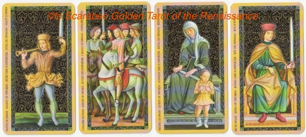 Charlotte Bronte knude Sidst Meet The Families! | Golden Tarot of Renaissance | Estensi Tarot - Tarot  Thrones | The Court Card Blog