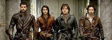 Athos, Porthos, D'Artagnan, Aramis - the Tarot's court card knights