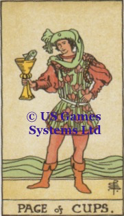 Page of Cups | US Games Systems Ltd | Tarot Thrones