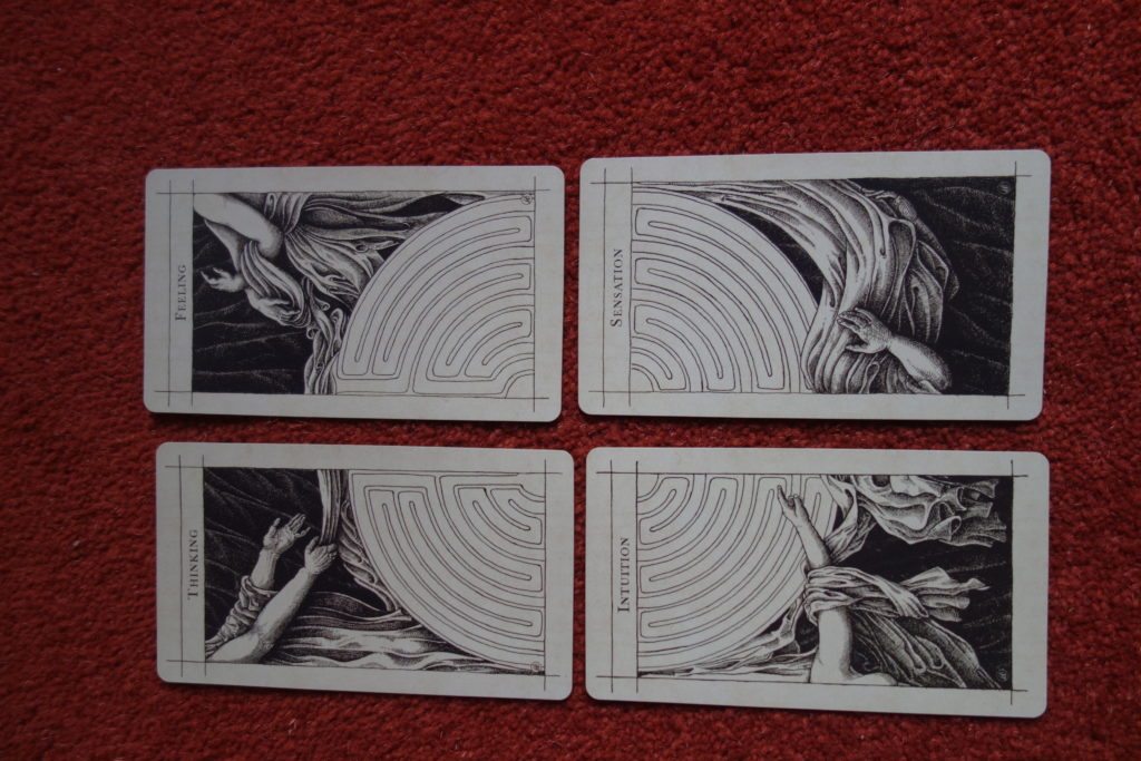 Supra Oracle, The four cards that make up The Secret
