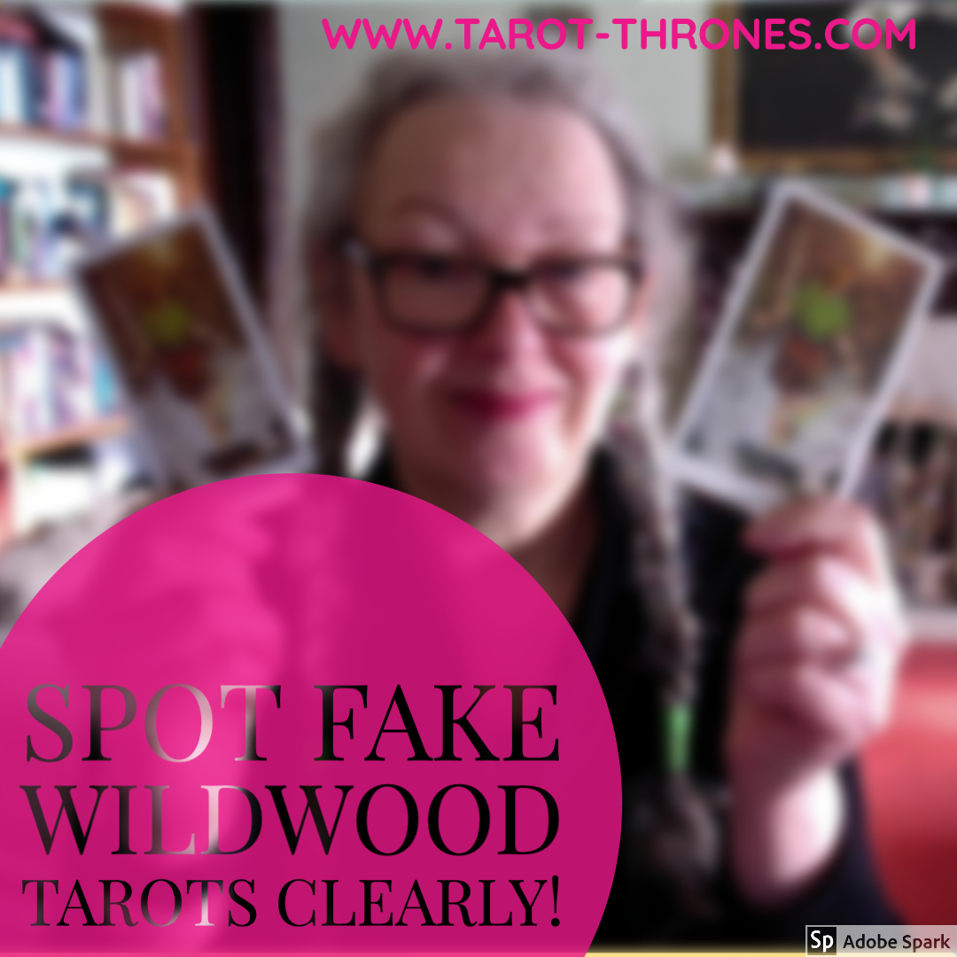 Fake v Genuine Wildwood Tarots